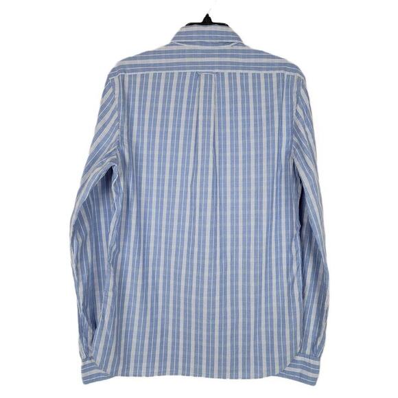 The Men's Store Classic-Fit Cotton Button-Down Light Blue Stripe Small NWT - Picture 2 of 4